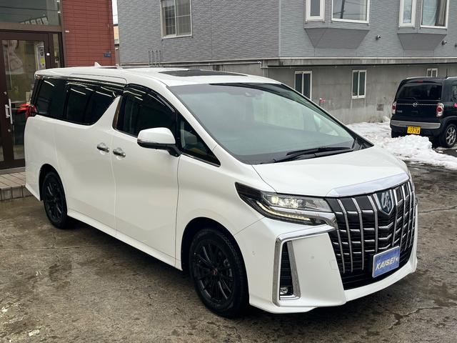 アルファードハイブリッド ＳＲ　Ｃパッケージ　４ＷＤ　本州仕入　純正ナビＴＶ　サンルーフ　ＪＢＬサウンド　全方位モニター　純正フリップダウンモニター　デジタルインナーミラー　ＥＴＣ　革パワーシート　パワーバックドア　夏冬タイヤ付　社外ドラレコ（6枚目）