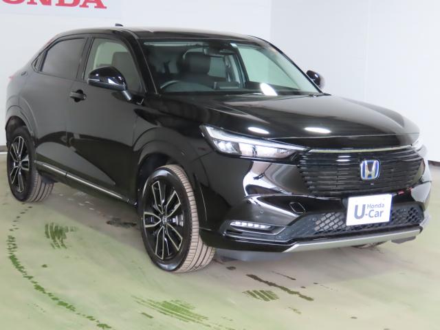 ヴェゼル e:HEVZ・PLaYパッケージ 純正8インチナビ TVフル リアカメラ ETC 4WD アルミホイール 電動リアゲート シートヒーター オートクルーズコントロール アイドリングストップ USB入力端子 衝突防止システム スマートキー(6枚目)