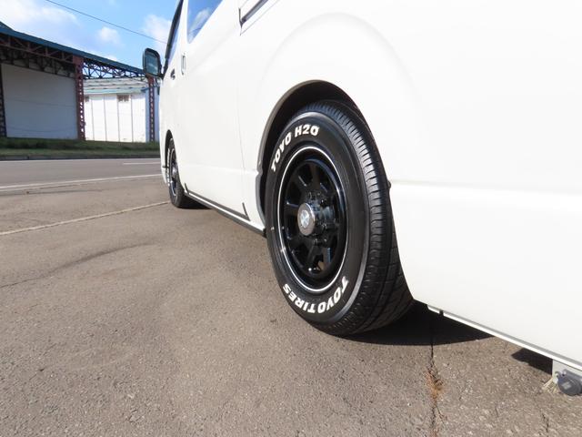 ハイエースワゴン GL キャンピング 東和モーター製ツエルト ベバストFFヒーター サブバッテリー走行&外部充電 上蓋式冷蔵庫 電子レンジ 4WD(12枚目)