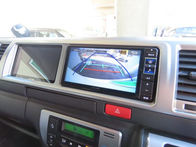 ハイエースワゴン GL キャンピング 東和モーター製ツエルト ベバストFFヒーター サブバッテリー走行&外部充電 上蓋式冷蔵庫 電子レンジ 4WD(66枚目)