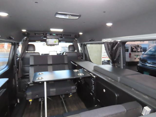 ハイエースバン スーパーＧＬ　ダークプライムＩＩ　キャンピング　バンテック新潟製ＶＡＮＲＥＶＯ４８０　ベバストＦＦヒーター　上蓋式冷蔵庫　電子レンジ　４ＷＤ（24枚目）