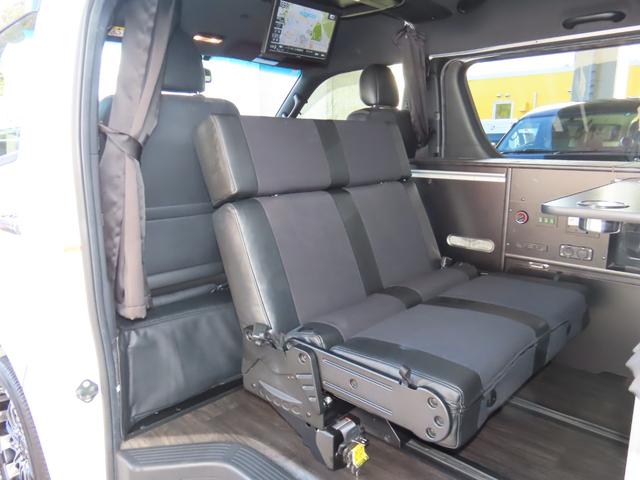 ハイエースバン スーパーＧＬ　ダークプライムＩＩ　キャンピング　バンテック新潟製ＶＡＮＲＥＶＯ４８０　ベバストＦＦヒーター　上蓋式冷蔵庫　電子レンジ　４ＷＤ（28枚目）