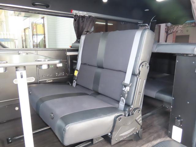 ハイエースバン スーパーＧＬ　ダークプライムＩＩ　キャンピング　バンテック新潟製ＶＡＮＲＥＶＯ４８０　ベバストＦＦヒーター　上蓋式冷蔵庫　電子レンジ　４ＷＤ（30枚目）