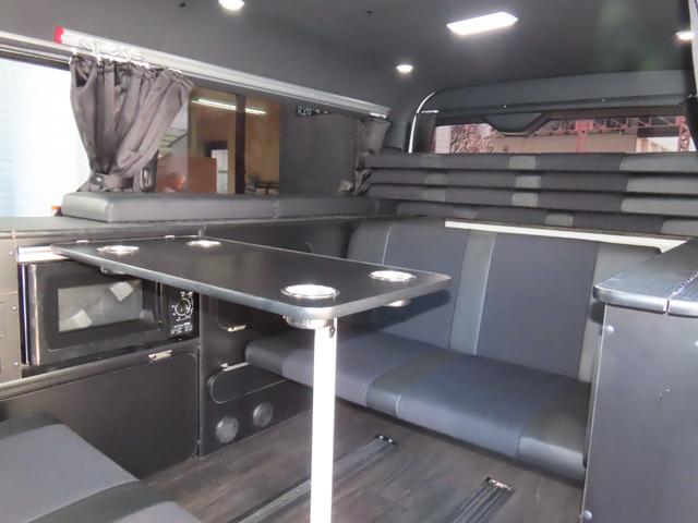 ハイエースバン スーパーＧＬ　ダークプライムＩＩ　キャンピング　バンテック新潟製ＶＡＮＲＥＶＯ４８０　ベバストＦＦヒーター　上蓋式冷蔵庫　電子レンジ　４ＷＤ（32枚目）