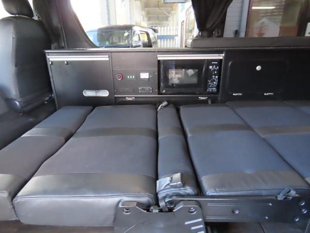 ハイエースバン スーパーＧＬ　ダークプライムＩＩ　キャンピング　バンテック新潟製ＶＡＮＲＥＶＯ４８０　ベバストＦＦヒーター　上蓋式冷蔵庫　電子レンジ　４ＷＤ（39枚目）