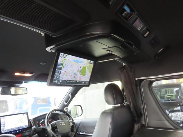 ハイエースバン スーパーＧＬ　ダークプライムＩＩ　キャンピング　バンテック新潟製ＶＡＮＲＥＶＯ４８０　ベバストＦＦヒーター　上蓋式冷蔵庫　電子レンジ　４ＷＤ（45枚目）