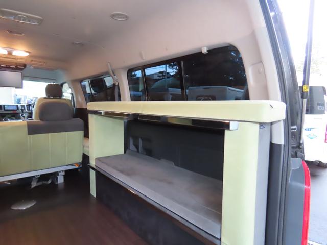 ハイエースワゴン ＧＬ　キャンピング　アルフレックス製クライムジャンパー　２段ベット　ＦＦヒーター　サブバッテリー　４ＷＤ（25枚目）