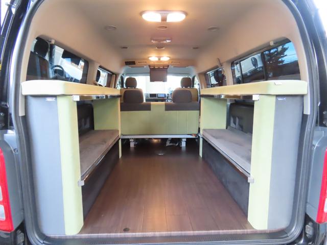 ハイエースワゴン ＧＬ　キャンピング　アルフレックス製クライムジャンパー　２段ベット　ＦＦヒーター　サブバッテリー　４ＷＤ（28枚目）