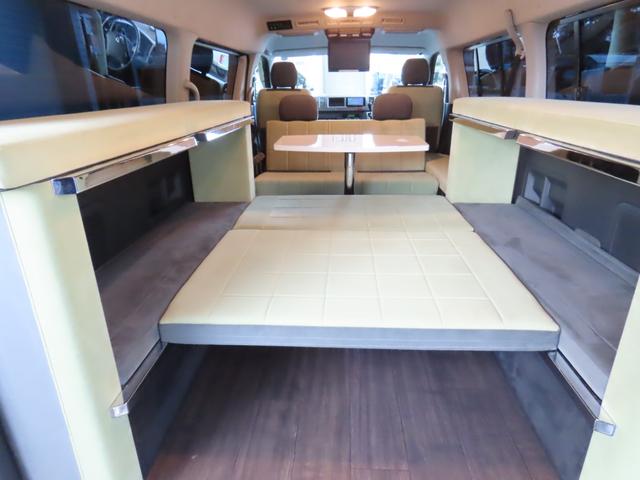 ハイエースワゴン ＧＬ　キャンピング　アルフレックス製クライムジャンパー　２段ベット　ＦＦヒーター　サブバッテリー　４ＷＤ（29枚目）