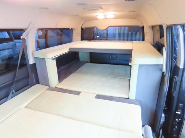 ハイエースワゴン ＧＬ　キャンピング　アルフレックス製クライムジャンパー　２段ベット　ＦＦヒーター　サブバッテリー　４ＷＤ（30枚目）