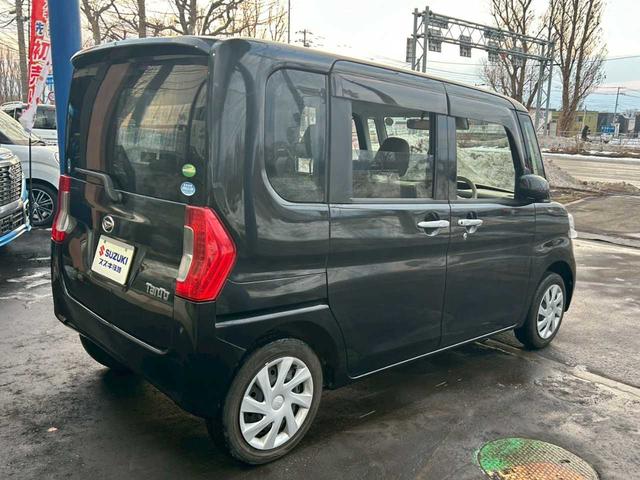 タント Ｘ　ＳＡＩＩ　４ＷＤ　ナビ付　衝突被害軽減ブレーキ　プッシュスタート　オートエアコン　左側パワースライドドア　アイドリングストップ　横滑防止（6枚目）