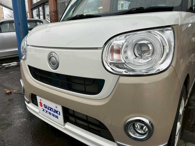 ムーヴキャンバス Ｇメイクアップリミテッド　ＳＡＩＩＩ　４ＷＤ　ＬＥＤヘッドライト　両側パワースライドドア　オートエアコン　オーディオ　衝突被害軽減ブレーキ　アイドリングストップ　ステアリングコントロール（11枚目）