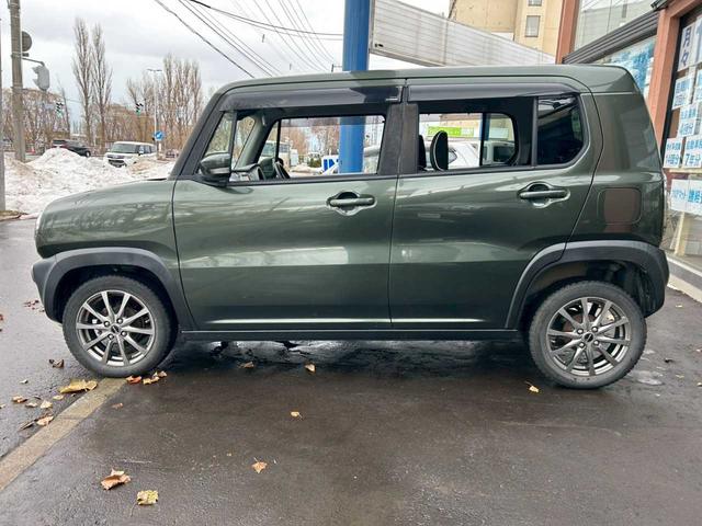 ハスラー Ｘ　４ＷＤ　ナビ付　ディスチャージヘッドライト　フォグランプ　プッシュスタート　アイドリングストップ　衝突被害軽減ブレーキ　車線逸脱防止　横滑防止　シートヒーター　スノーモード　ステアリングスイッチ（7枚目）