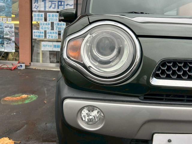 ハスラー Ｘ　４ＷＤ　ナビ付　ディスチャージヘッドライト　フォグランプ　プッシュスタート　アイドリングストップ　衝突被害軽減ブレーキ　車線逸脱防止　横滑防止　シートヒーター　スノーモード　ステアリングスイッチ（11枚目）