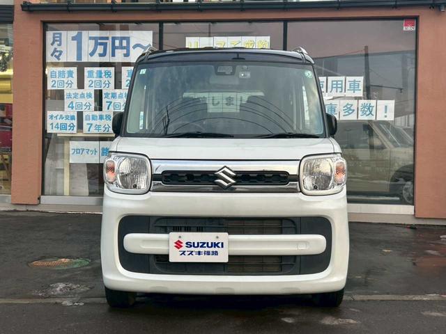 スペーシア ハイブリッドＸ　４ＷＤ　ナビ付　バックカメラ　ドライブレコーダー　両側パワースライドドア　プッシュスタート　アイドリングストップ　衝突被害軽減ブレーキ　横滑防止　車線逸脱防止（2枚目）