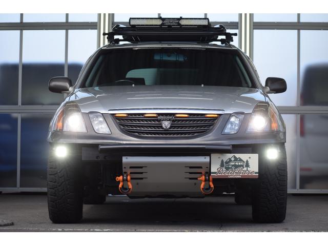 マークIIブリット ２．５ｉＲ－Ｓ　Ｆｏｕｒ　４ＷＤ　本州仕入れ／オープンカントリー／キセノンヘッドランプ／社外ルーフキャリア／ディスプレイオーディオ／純正ナビ／ＬＥＤフォグランプ／社外バンパーガード／ＥＴＣ／ミラー型ドラレコ／バックカメラ（20枚目）