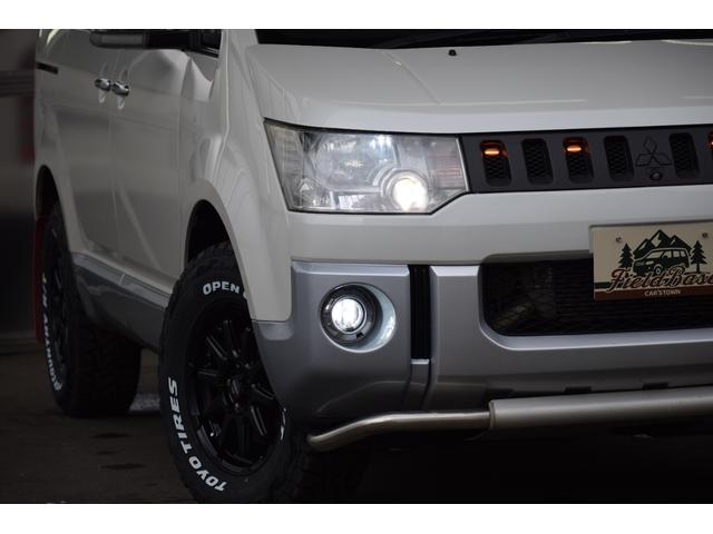 デリカD:5 D プレミアム 4WD ロックフォードプレミアムサウンド/新品オープンカントリー/新品16インチアルミ/パワーバックドア/ETC/フロントカメラ/サイドカメラ/バックカメラ/チッピング塗装グリル/キセノン(13枚目)