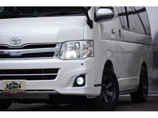 ハイエースバン ロングワイドスーパＧＬマルチロルトランスポタタイプＩＩ　４ＷＤ　３型モデル／モデリスタＭＲＴタイプ２／ロンリュームフロア／収納ＢＯＸ付フルトリム／ベッドキット／純正エンジンスターター社外アルミホイール／純正ＳＤナビＴＶ／バックカメラ／キセノン／ＬＥＤフォグ（5枚目）