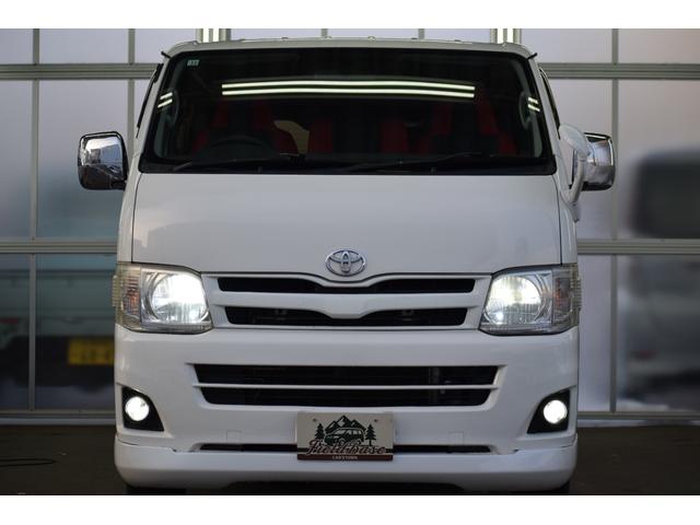 ハイエースバン ４ドアバン３．０ディーゼルＴ　ＤＸロング　４ＷＤ　４ＷＤ　９人乗り／ユーザー買取車／自作ベットキット／ローダウン／オーバオーフェンダー／ＬＥＤフォグランプ／ＥＴＣ車載器／Ｂｌｕｅｔｏｏｔｈ対応ＣＤオーディオ／ダッシュパネルペイント／スタッドレスタイヤ（21枚目）