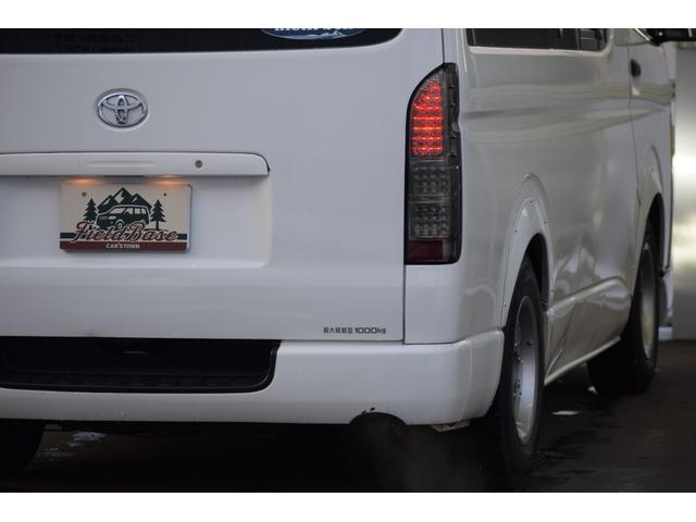 ハイエースバン ４ドアバン３．０ディーゼルＴ　ＤＸロング　４ＷＤ　４ＷＤ　９人乗り／ユーザー買取車／自作ベットキット／ローダウン／オーバオーフェンダー／ＬＥＤフォグランプ／ＥＴＣ車載器／Ｂｌｕｅｔｏｏｔｈ対応ＣＤオーディオ／ダッシュパネルペイント／スタッドレスタイヤ（24枚目）