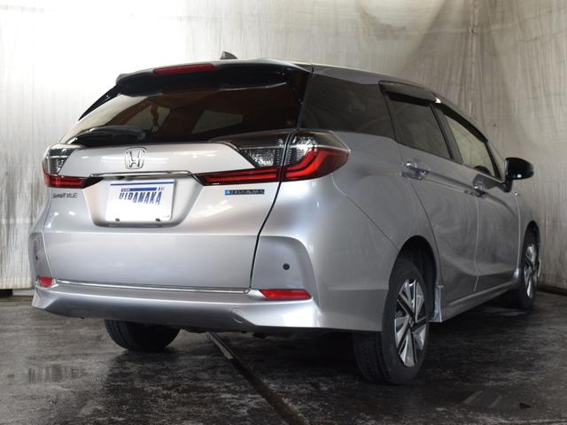 シャトル ハイブリッド ホンダセンシング 4WD 1年保証 夏冬タイヤ付 衝突軽減ブレーキ 前後ドラレコ ナビ Bluetooth バックカメラ プッシュスタート レーンキープアシスト クルーズコントロール クリアランスソナー ドアバイザー(10枚目)