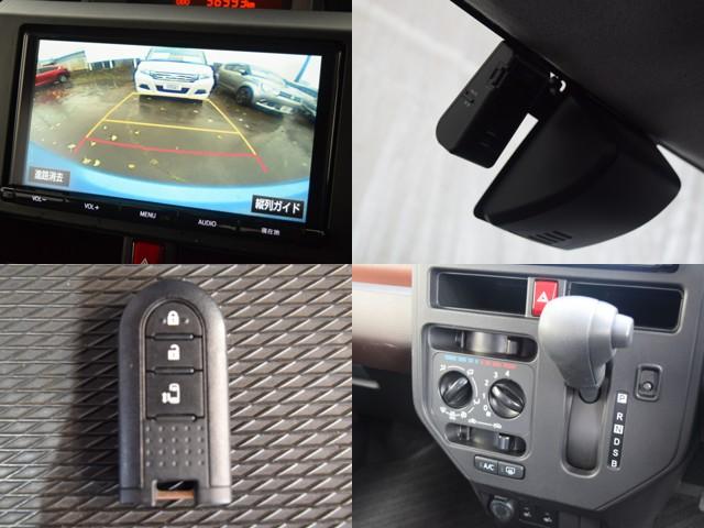 ルーミー X S 4WD 1年保証 夏冬タイヤ付 衝突軽減 パワスラ プッシュスタート ドラレコ ナビ TV DVD Bluetooth ETC シートヒーター バックカメラ クリアランスソナー 社外AW(18枚目)