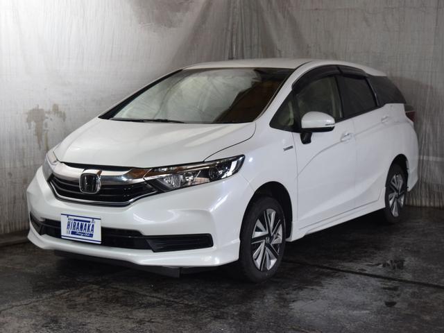 シャトル ハイブリッド　ホンダセンシング　４ＷＤ　１年保証　夏冬タイヤ付　衝突軽減ブレーキ　ドラレコ　ナビ　Ｂｌｕｅｔｏｏｔｈ　バックカメラ　プッシュスタート　レーンキープアシスト　クルーズコントロール　ドアバイザー（2枚目）