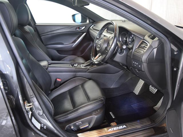 アテンザセダン XD Lパッケージ 4WD ディーゼルターボ 1年保証 夏冬タイヤ付 サンルーフ 本革 衝突軽減 ドラレコ パドルシフト ナビTV DVD Bluetooth ETC シートヒーター バックカメラ LED エンスタ(12枚目)