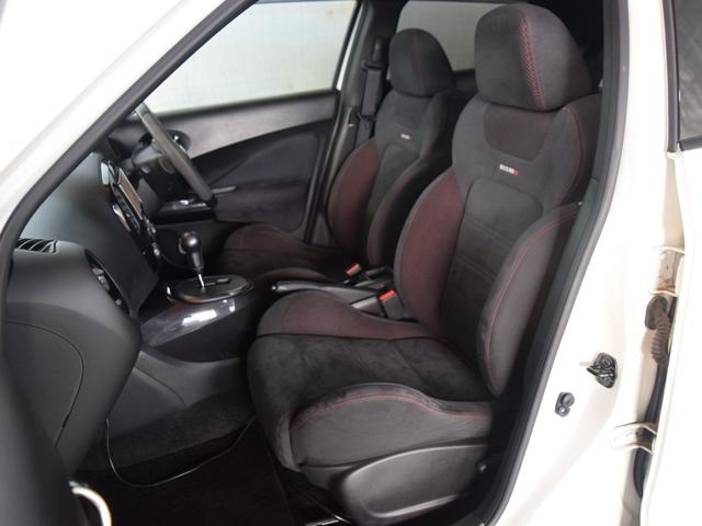 ジューク ニスモ　４ＷＤ　１年保証　夏冬タイヤ付　プッシュスタート　社外ナビ　フルセグＴＶ　ＤＶＤ　Ｂｌｕｅｔｏｏｔｈ　ＥＴＣ　バックカメラ　ドアバイザー　オートライト（51枚目）