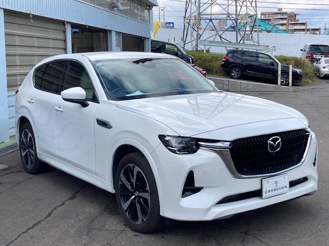 ＣＸ－６０ ＸＤ－ハイブリッド　エクスクルーシブモダン　４ＷＤ　純正ナビ　フルセグ　Ｂｌｕｅｔｏｏｔｈ　アラウンドビューモニター　置くだけ充電　シートヒーター　シートベンチレーター　ステアリングヒーター　ＬＥＤヘッドライト　ＥＴＣ（6枚目）