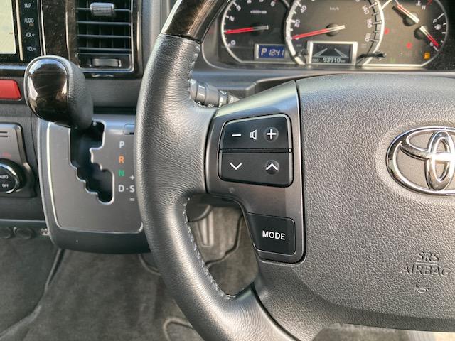 ハイエースバン スーパーＧＬ　ダークプライムＩＩ　４ＷＤ　純正ナビ　フルセグ　Ｂｌｕｅｔｏｏｔｈ　バックカメラ　トヨタセーフティセンス　ＡＣ１００Ｖ　ＬＥＤヘッドライト（24枚目）