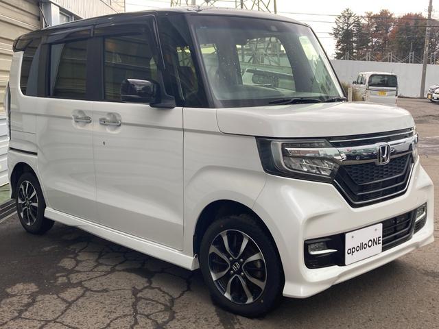 Ｎ－ＢＯＸカスタム Ｇ・Ｌホンダセンシング　４ＷＤ　夏冬タイヤ　純正ＳＤナビ　フルセグ　Ｂｌｕｅｔｏｏｔｈ　クルーズコントロール　バックカメラ　両側パワースライドドア　ＬＥＤヘッドライト　フォグランプ　電動格納ミラー　プッシュスタート　純正ＡＷ（5枚目）