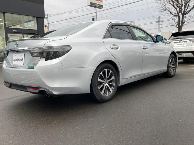 マークＸ ２５０Ｓ　Ｆｏｕｒ　寒冷地仕様　純正ＳＤナビ　シートヒーター　ＥＴＣ　クルーズコントロール　フォグランプ　ＬＥＤヘッドライト　バックカメラ　純正１６インチＡＷ　ドラレコ　パワーシート　Ｂｌｕｅｔｏｏｔｈ　横滑り防止機能（6枚目）