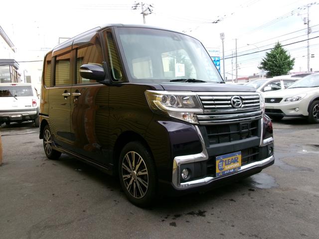 タント カスタムＸ　トップエディションＳＡＩＩ　左右パワースライドドア　ＬＥＤヘッドライト・フォグ　イルミネーションＬＥＤライト　バックモニター　ＥＴＣ　ハーフレザー（3枚目）