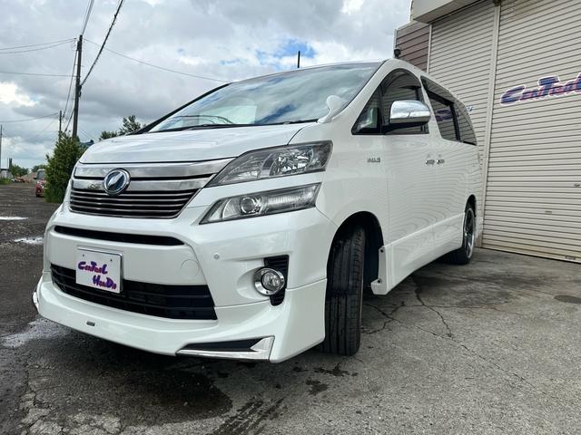 ヴェルファイアハイブリッド ＺＲ　４ＷＤ　モデリスタエアロ　純正ナビＴＶ　Ｂカメラ　フリップダウンモニター　両側パワスラ　オットマン　ドラレコ　エンスタ　ＥＴＣ　クルーズコントロール　クリアランスソナー（2枚目）