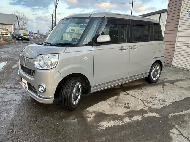 ムーヴキャンバス Xブラックインテリアリミテッド SAIII 4WD アイドリングストップ オートマチックハイビーム 両側パワースライドドア ナビTV バックカメラ ステアリングスイッチ ドラレコ ETC(4枚目)