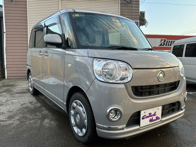 ムーヴキャンバス Xブラックインテリアリミテッド SAIII 4WD アイドリングストップ オートマチックハイビーム 両側パワースライドドア ナビTV バックカメラ ステアリングスイッチ ドラレコ ETC(6枚目)