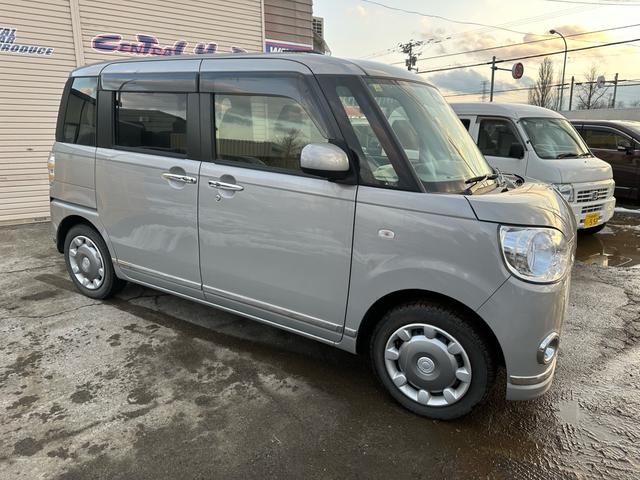 ムーヴキャンバス Xブラックインテリアリミテッド SAIII 4WD アイドリングストップ オートマチックハイビーム 両側パワースライドドア ナビTV バックカメラ ステアリングスイッチ ドラレコ ETC(8枚目)