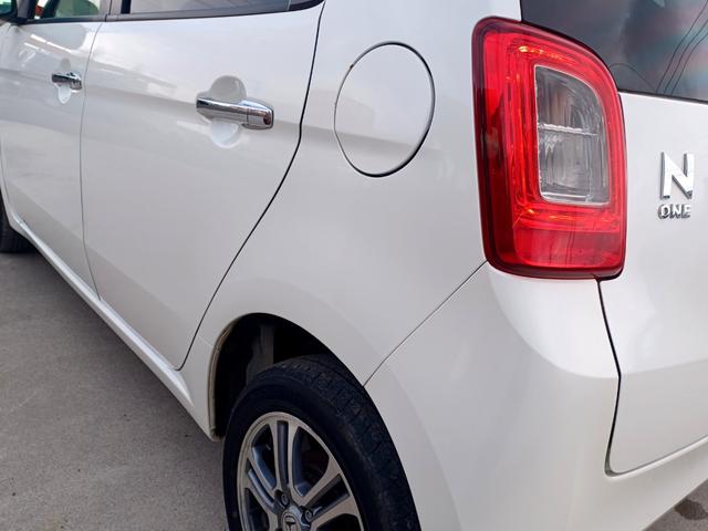 Ｎ－ＯＮＥ Ｇ・Ｌパッケージ　４ＷＤ／走行２万キロ台／黒革調シートカバー／ＨＩＤライト／オートライト／横滑り防止装置／アイドリングストップ／プッシュスタート／スマートキー／サイドエアバッグ／ＵＳＢ／法定点検整備付（49枚目）