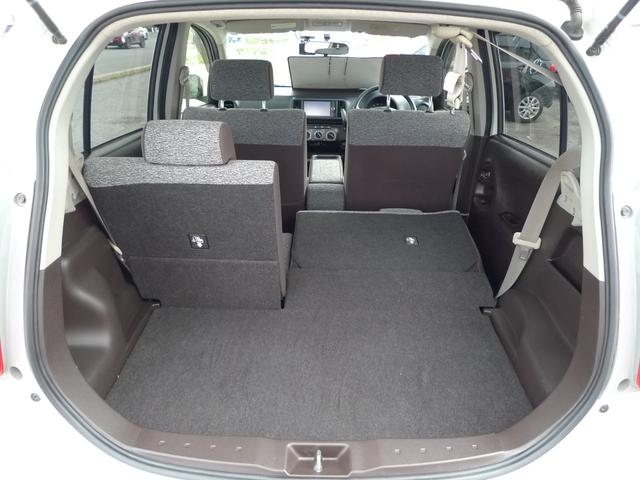 パッソ X クツロギ 純正ナビ/バックカメラ/フルセグTV/ベンチシート/キーフリーシステム/ウインドシールドデアイサー/前後ドライブレコーダー/6:4分割可倒リヤシート/寒冷地仕様(37枚目)