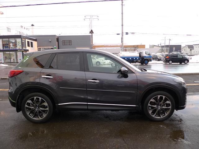 CX-5 XD Lパッケージ 純正ナビ/バックカメラ/サイドカメラ/本革シート/シートヒーター/ETC/アダプティブLEDヘッドライト/ブラインドスポットモニタリング/レーンキープアシストシステム(4枚目)