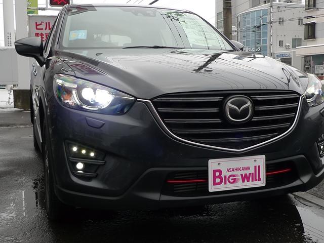 CX-5 XD Lパッケージ 純正ナビ/バックカメラ/サイドカメラ/本革シート/シートヒーター/ETC/アダプティブLEDヘッドライト/ブラインドスポットモニタリング/レーンキープアシストシステム(11枚目)