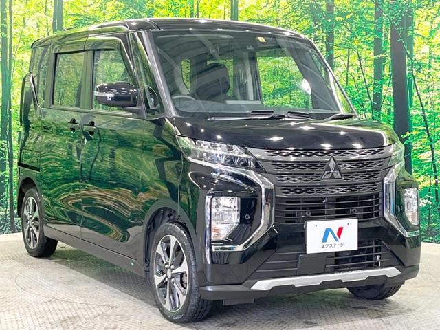 ｅＫクロススペース Ｔ　４ＷＤ　ｅ－アシスト　全周囲カメラ　ナビ　ハンズフリーパワースライドドア　ターボ　前席シートヒーター　ＬＥＤヘッド　ハイビームアシスト　革巻きステアリング　アイドリングストップ　車線逸脱警報（17枚目）