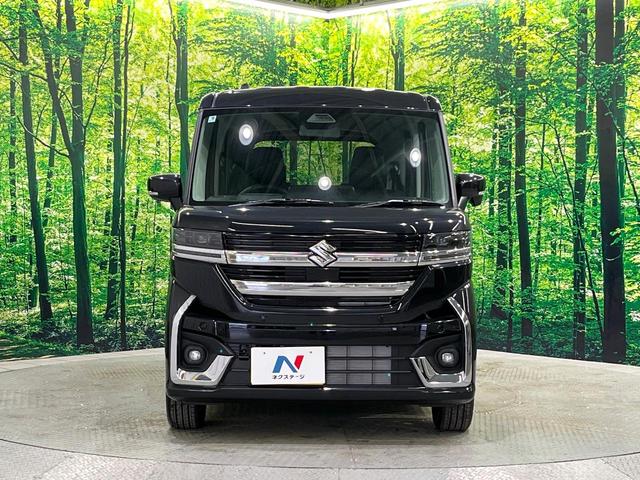 スペーシアカスタム ハイブリッドXS 両側電動スライド 衝突被害軽減 レーダークルーズ コーナーセンサー ステアリングヒーター 前席シートヒーター LEDヘッド/フォグ オートライト オートブレーキホールド オートエアコン スマートキー(14枚目)