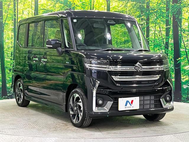 スペーシアカスタム ハイブリッドXS 両側電動スライド 衝突被害軽減 レーダークルーズ コーナーセンサー ステアリングヒーター 前席シートヒーター LEDヘッド/フォグ オートライト オートブレーキホールド オートエアコン スマートキー(17枚目)