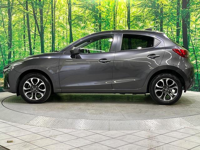 デミオ 13Sテーラードブラウン 全周囲カメラ ブラインドスポット 純正ナビ 衝突被害軽減 レーダークルーズ 車線逸脱警報 コーナーセンサー LEDヘッド オートハイビーム オートライト パドルシフト オートエアコン スマートキー(31枚目)