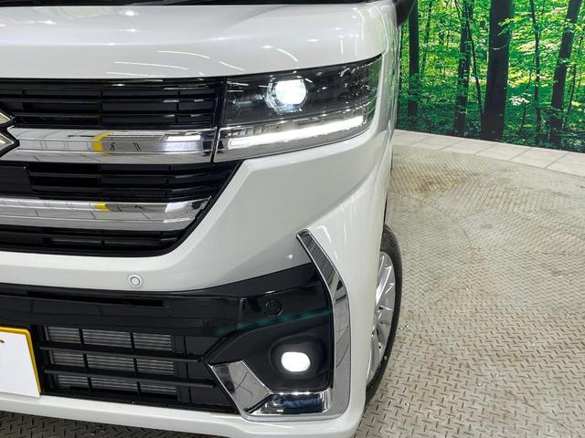 スペーシアカスタム ハイブリッドGS 届出済未使用車 電動スライド 衝突被害軽減 アダプティブクルーズ 車線逸脱警報 オートハイビーム シートヒーター コーナーセンサー LEDヘッド オートライト オートエアコン スマートキー(12枚目)