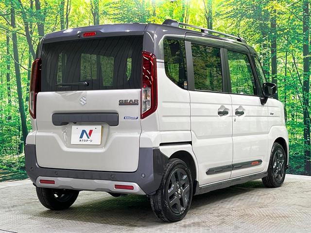 スペーシアギア ハイブリッドXZ ターボ 純正ナビ 全周囲カメラ 両側電動スライド 衝突被害軽減 レーンアシスト アダプティブクルーズ LEDヘッド オートライト シートヒーター ステアリングヒーター コーナーセンサー ルーフレール(18枚目)