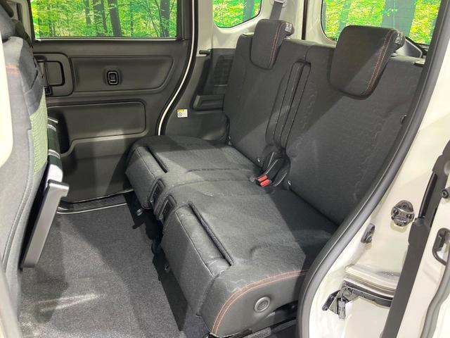 スペーシアギア ハイブリッドXZ ターボ 純正ナビ 全周囲カメラ 両側電動スライド 衝突被害軽減 レーンアシスト アダプティブクルーズ LEDヘッド オートライト シートヒーター ステアリングヒーター コーナーセンサー ルーフレール(45枚目)