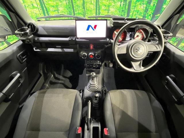 ジムニー ＸＬ　５速ＭＴ　パナソニックナビ　フルセグ　Ｂｌｕｅｔｏｏｔｈ　ＣＤ／ＤＶＤ　セーフティサポート　車線逸脱警報　オートハイビーム　オートライト　前席シートヒーター　スマートキー　オートエアコン　ＥＴＣ（2枚目）
